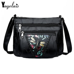 Soft Leather Lady Messenger Bag Shoulder Bag