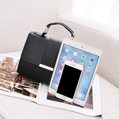 Lady PU Leather Bag Handbags Shopping Shoulder Small Flap Crossbody Bags