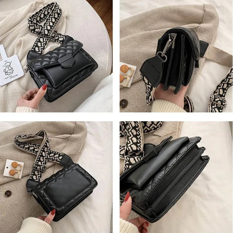 Women Shoulder Crossbody Bag Small Square Bag