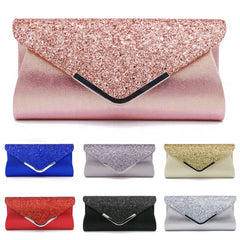 Glitter Clutch Wallet Evening Prom Purse Handbag