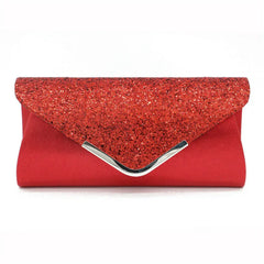 Glitter Clutch Wallet Evening Prom Purse Handbag