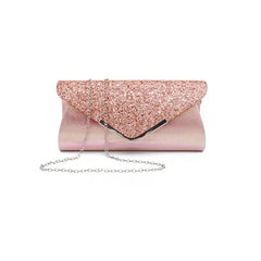 Glitter Clutch Wallet Evening Prom Purse Handbag