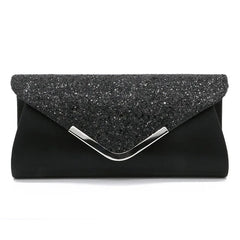 Glitter Clutch Wallet Evening Prom Purse Handbag