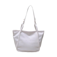 Large Capacity One Shoulder Bag PU Leather Ladies Casual Handbags
