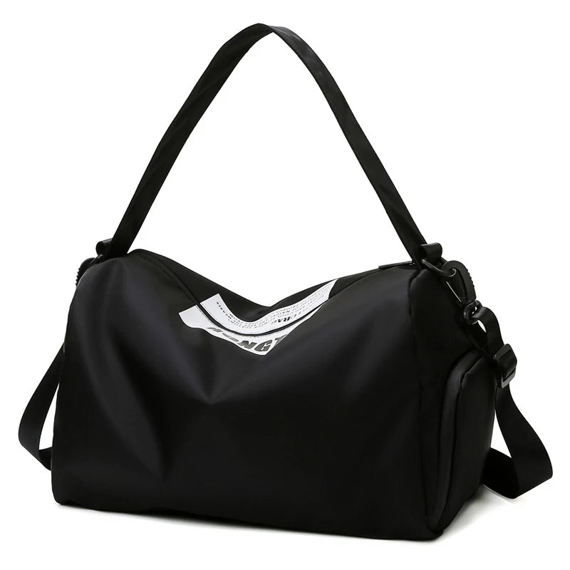Large Capacity Travel Bag Women Gym Portable Duffel Waterproof Shoulder Bag