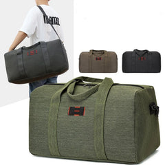 Large Capacity Canvas Travel Tote Bag for Women Waterproof Shoulder Bag E650