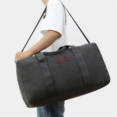 Large Capacity Canvas Travel Tote Bag for Women Waterproof Shoulder Bag E650