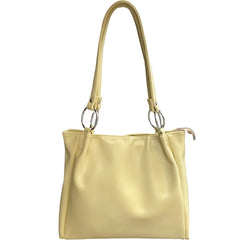 Large Capacity Women Totes Texture All-Match Students Shoulder Bag Solid Casual