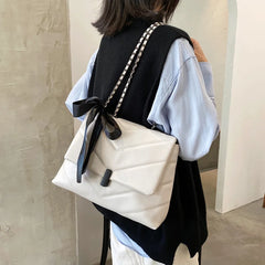 Large Casual Tote Women Shoulder Crossbody Bags Chain Handbags