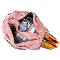 Large Travel Bag Women Cabin Tote Bag Handbag Nylon Waterproof