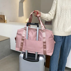 Large Women Travel Bag Waterproof Shoulder Weekend Gym Bag Female