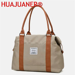 Women's Large Travel Bag Oxford Waterproof Tote Handbag