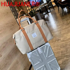 Women's Large Travel Bag Oxford Waterproof Tote Handbag