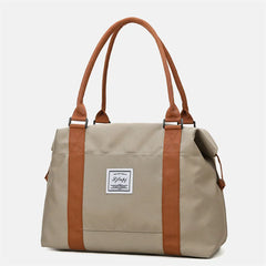Large Travel Bag Women Cabin Tote Bags Handbag Oxford Cloth