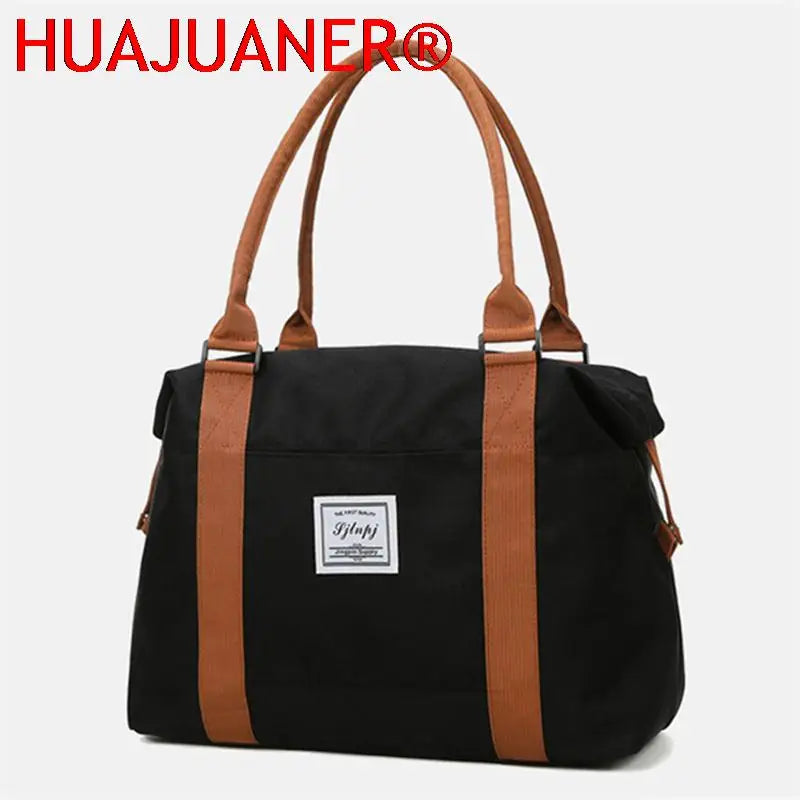 Women's Large Travel Bag Oxford Waterproof Tote Handbag