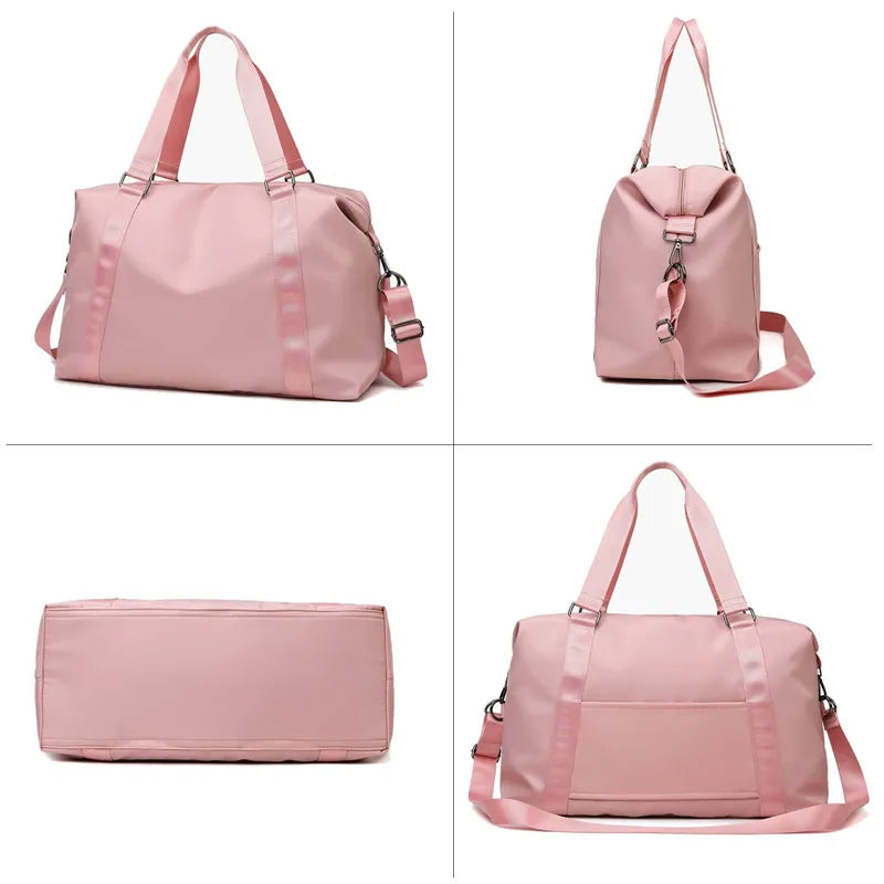 Large Travel Bag Women Large-Capacity Tote Bag Handbag Waterproof Shoulder Bag