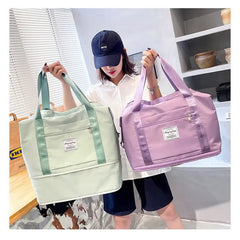 Large Travel Cabin Tote Bag Waterproof Shoulder Women Weekend Gym Female