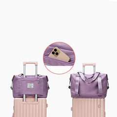 Large Travel Cabin Tote Bag Waterproof Shoulder Women Weekend Gym Female