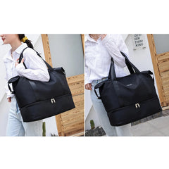 Large Travel Duffle Bag Women Waterproof Gym Tote Handbag
