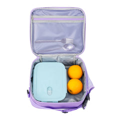 Rainbow Lunch Box & Insulated Bag Set for Women Girls