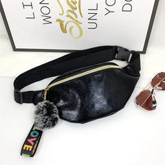 Laser Women Waist Bag Chest Bag Fanny Pack Belt Bag Pouch Hip Bum Bag