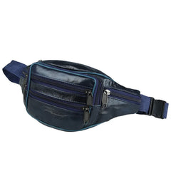 Leather Casual Waist Fanny Pack Hip Belt Bag for Mobile Travel