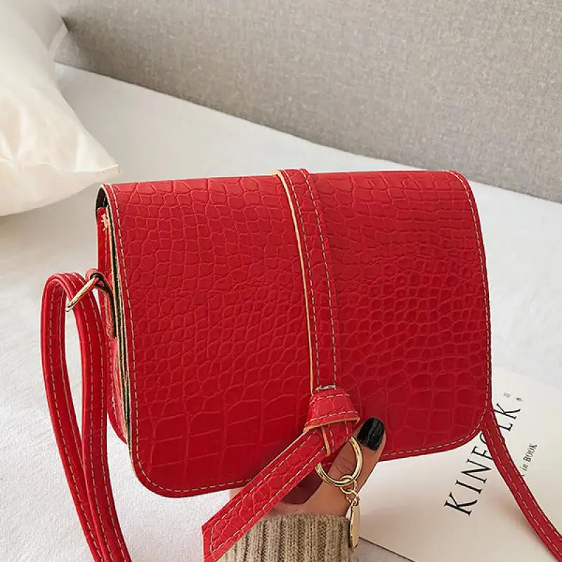 Crocodile Grain Crossbody Bag for Women Party Small Pouch