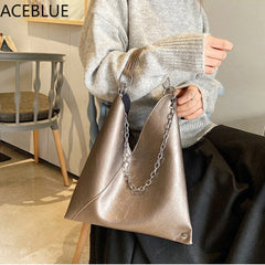 Leather Handbags Women Bags Large Capacity Tote Bag Shoulder Bags Sac A Main