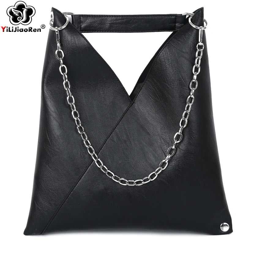 Leather Women's Tote Bag Large Capacity Shoulder Sac a Main