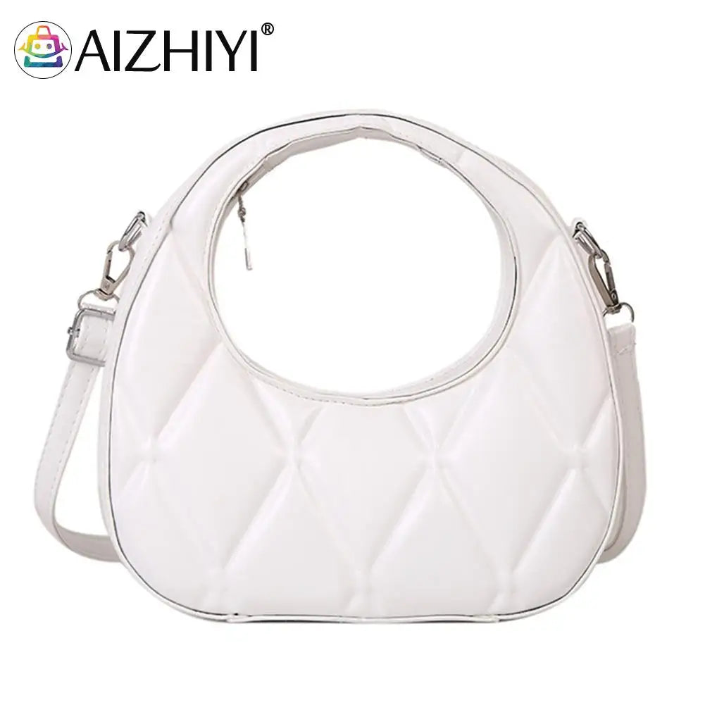 Leather Shoulder Bags Women's Zipper Purse Birthday Gift
