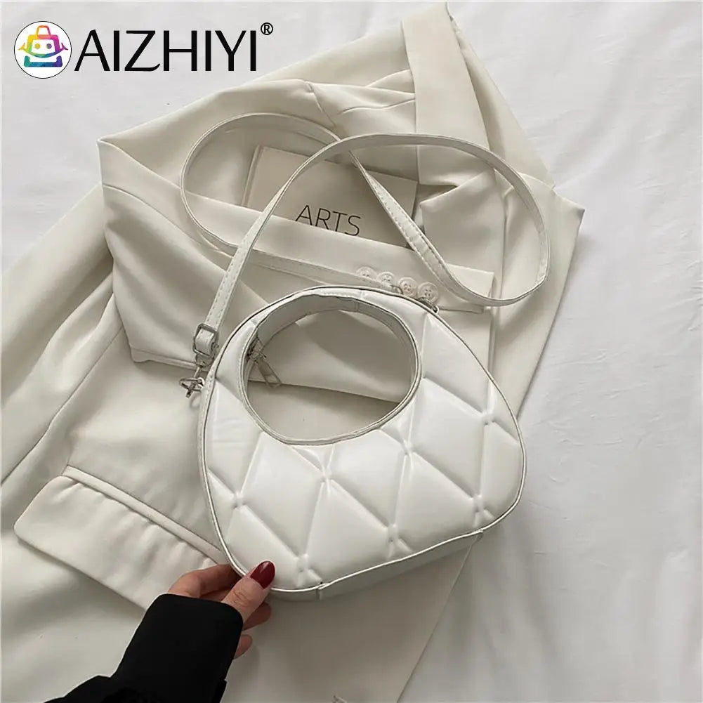 Leather Shoulder Bags Women's Zipper Purse Birthday Gift