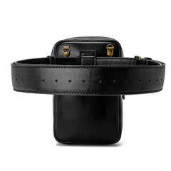 Leather Waist Packs Drop Leg Bags for Women Girl Belt Hip Bum Bag