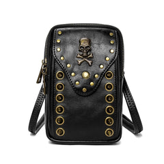 Leather Waist Packs Drop Leg Bags for Women Girl Belt Hip Bum Bag