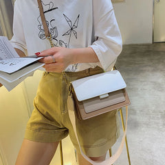 Leather Women Messenger Bag Handbags Chain Shoulder Strap Crossbody Bag