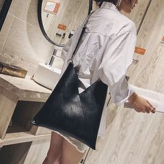 Women Leather Tote Bag Large Capacity Shoulder Bags
