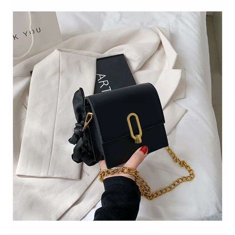 Leisure Summer Shoulder Bag for Women Mini PU Bag