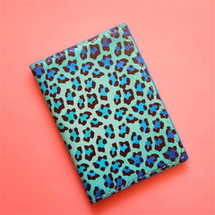 Leopard Print Passport Cover Travel Ticket Holder Case Pouch