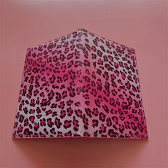 Leopard Print Passport Cover Travel Ticket Holder Case Pouch