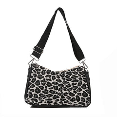 Leopard Women's Shoulder Bags Retro Ladies Small Crossbody Bags