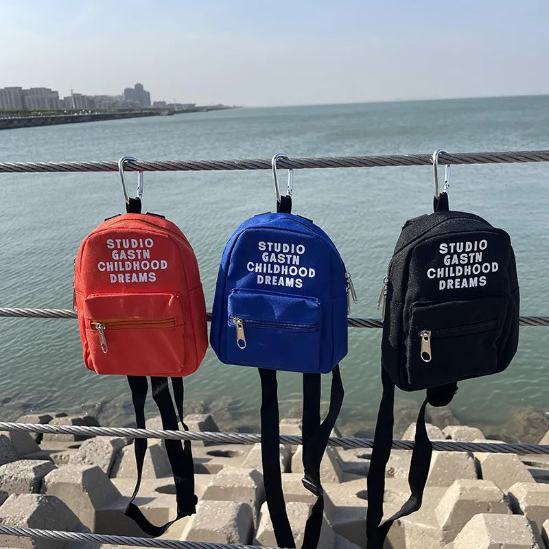 Letter Print Chest Bag Hiphop Streetwear Women Men Shoulder Package