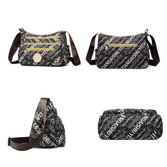 Letter Print Women Handbag Large Capacity Casual Travel Bags