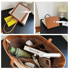 Straw Women Shoulder Bags Big Capacity Handbags Casual Commuter