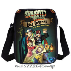 Women Handbags Gravity Falls Ins Bag Phone Bags Waterproof Ladies Shoulder Bags