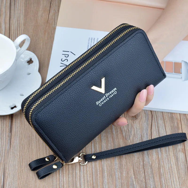 Women's Clutch Wallet Large Capacity Zipper Hand Bag