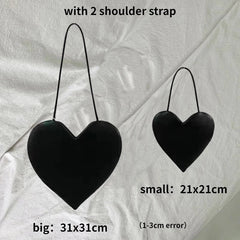 Love Heart Women Mini Shoulder Bags Female Girls Small Purse Handbags