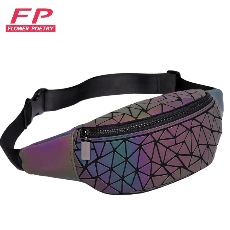 Luminous Waist Bags Women Waist Fanny Packs Belt Bag