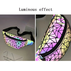 Luminous Waist Bags Women Waist Fanny Packs Belt Bag