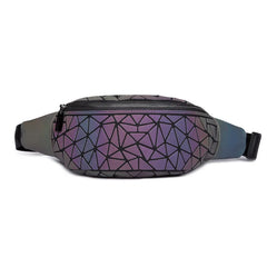 Luminous Waist Bags Women Waist Fanny Packs Belt Bag Leather