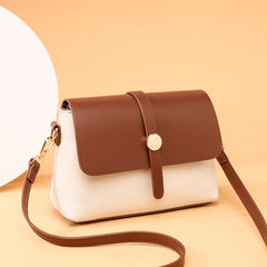 Small Leather Shoulder Bag Soft Cowhide Female Messenger Bag Sac