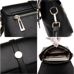 Small Leather Shoulder Bag Soft Cowhide Female Messenger Bag Sac